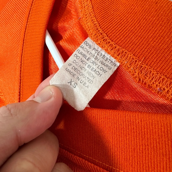 Vintage Famu Rattlers Florida A&M Football Jersey Sz XS Orange Russell Rare READ - Picture 12 of 16